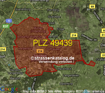 Postleitzahl 49439