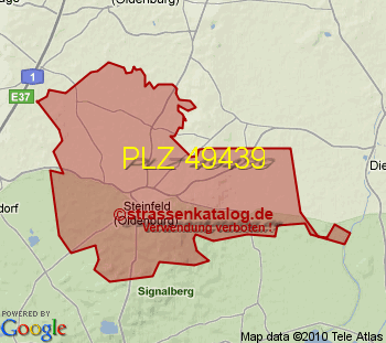 Postleitzahl 49439