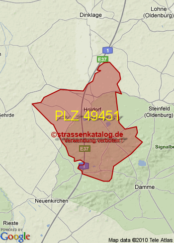 Postleitzahl 49451