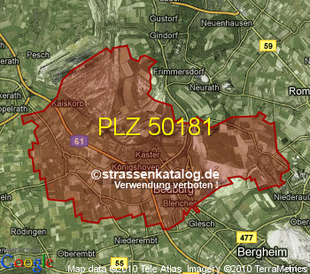 Postleitzahl 50181