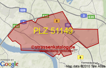 Postleitzahl 51149