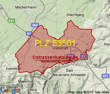 Postleitzahl 53501