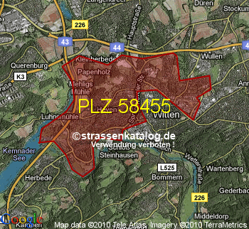 Postleitzahl 58455