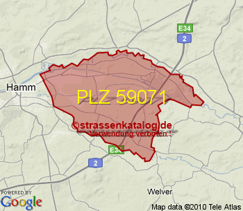 Postleitzahl 59071