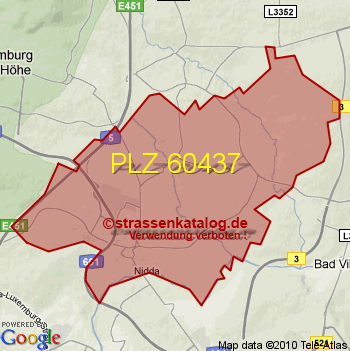 Postleitzahl 60437