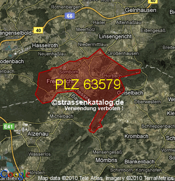 Postleitzahl 63579