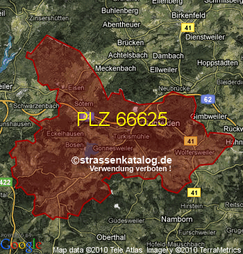 Postleitzahl 66625