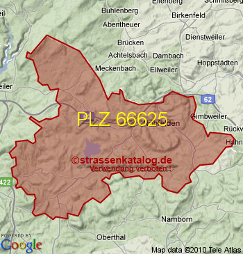 Postleitzahl 66625