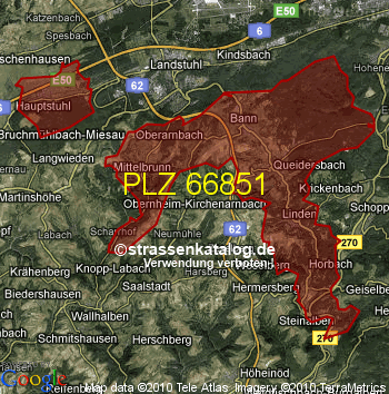 Postleitzahl 66851