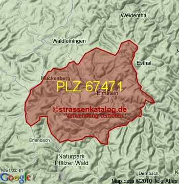 Postleitzahl 67471
