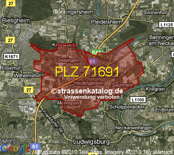 Postleitzahl 71691
