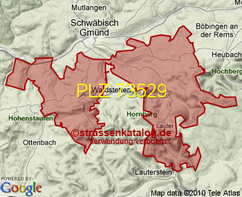 Postleitzahl 73529