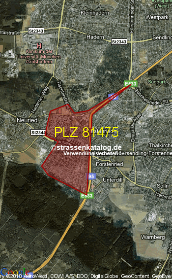 Postleitzahl 81475