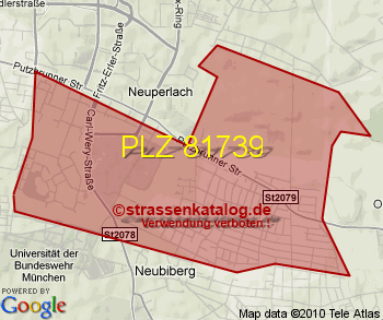 Postleitzahl 81739