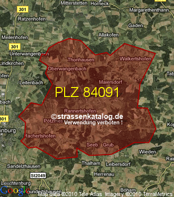 Postleitzahl 84091