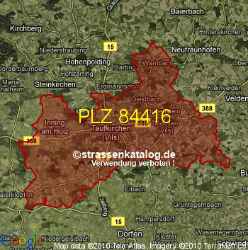 Postleitzahl 84416