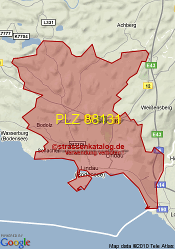 Postleitzahl 88131