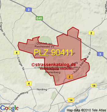 Postleitzahl 90411