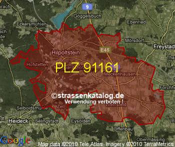 Postleitzahl 91161