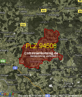 Postleitzahl 94508